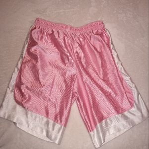 Light pink with white stripe athletic shorts women's size small